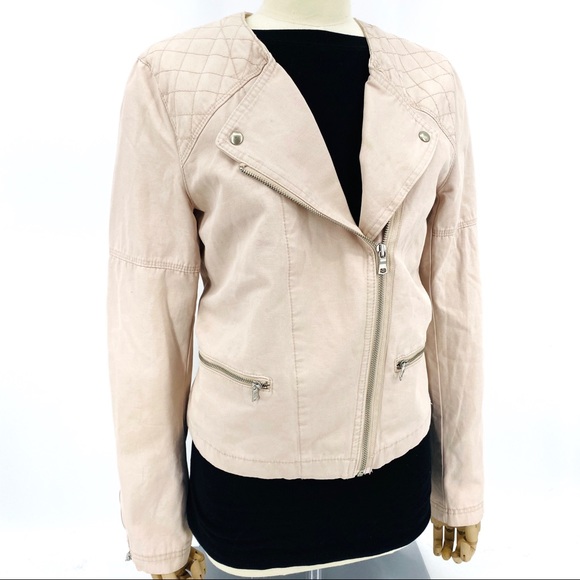 GAP Jackets & Blazers - NWT Gap Pink Denim Zip Jean Jacket